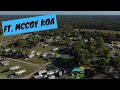 Our first and Ft McCoy KOA review