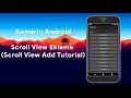 Xamarin Android - Scroll View
