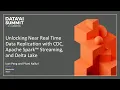 Unlocking Near Real Time Data Replication with CDC Apache Spark Streaming and Delta Lake