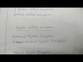 Exceptions PLSQL Tutorial