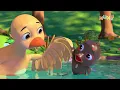 Five Little Ducks | Animals For Kids | NuNu Tv Nursery Rhymes & Kids Songs
