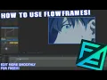 how to use flowframes - after effects tutorial