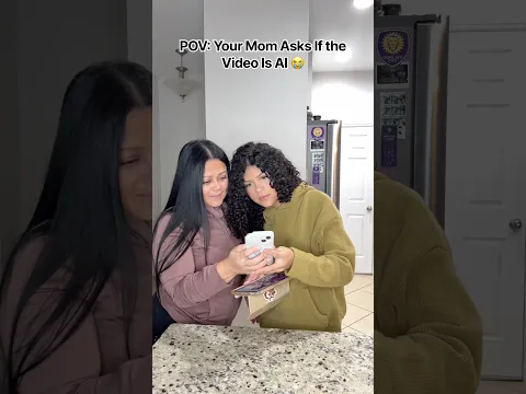 When Your Mom Asks If the Video Is AI… 🤣#shorts