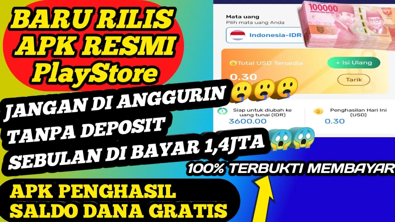 BARU!! Apk Penghasil Pulsa Tercepat 2020!! Link Download, Apk Penghasil Pulsa Tercepat 2020, .... 