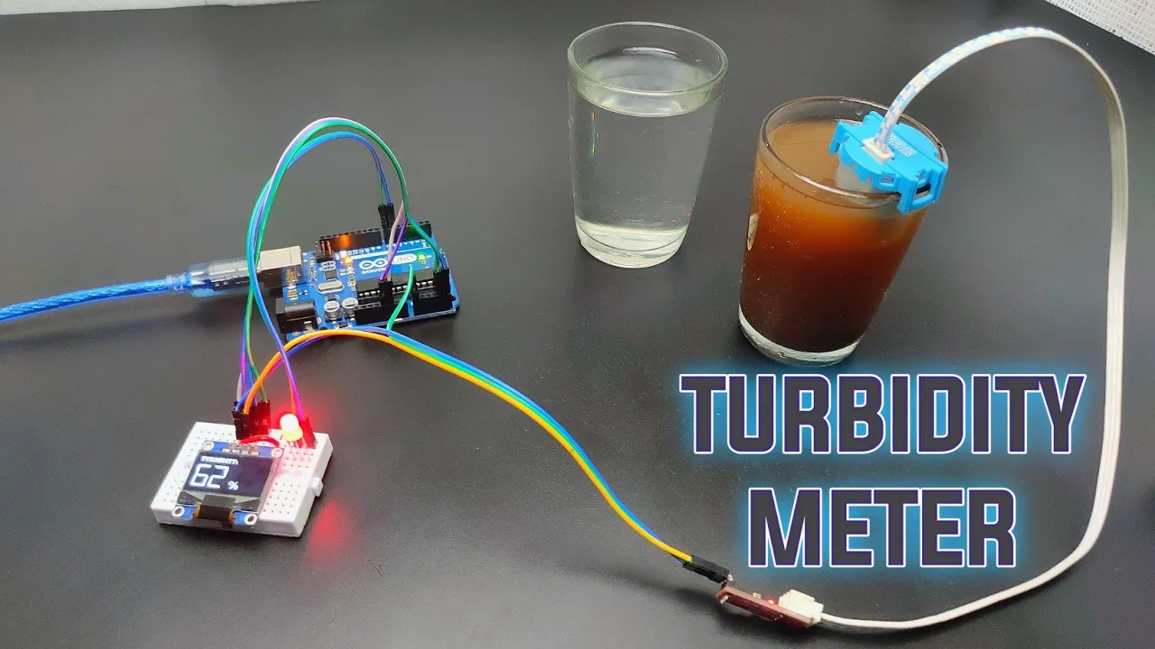 How to make a Turbidity meter using an Arduino Uno \| Calibration