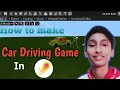 How to make Car driving game in its magic engine Part - 1 It s magic engine tutorial