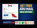 Get Free EDU Email 2026 New Working Method Student Email Benefits