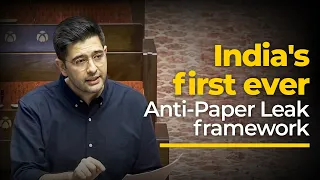 India’s First Anti-Paper Leak Framework | A Big Reform for Students | Raghav Chadha