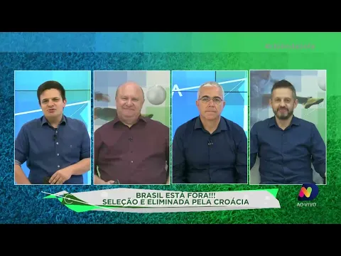 Seleção Brasileira eliminada da Copa! Confira a opinião de nossos comentaristas