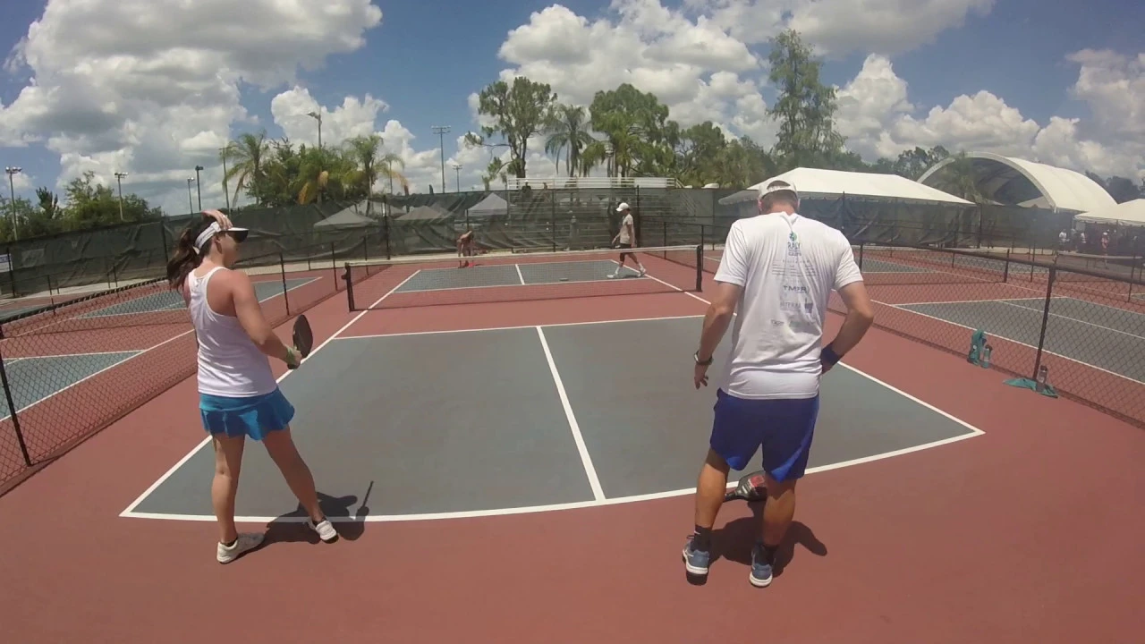 2019 US Open Pickleball Championships Mixed Doubles 35+ R5