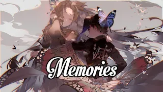 Nightcore Memories X Canon In D Remix Lyrics 