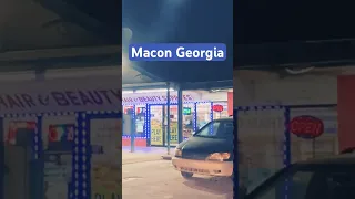 Macon Georgia At Night