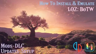 How to Install Optimize Breath of the Wild on Yuzu Ryujinx Uncapped FPS DLC