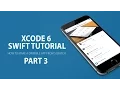 Working with JSON in Swift Dribbble iOS Xcode Tutorial Part 3