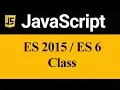 ES 6 Class in JavaScript Hindi