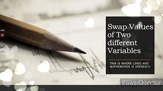 Swapping Values of Two Different Variables in Python - Logic