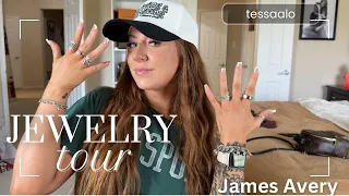 Updated Jewelry Tour My James Avery Collection Everyday Staples