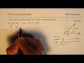 Basic How to Convert Cartesian to Polar Coordinates