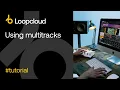 Using Multitracks - Loopcloud 6