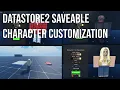 33 OFF Saveable Character Customization DataStore2 Roblox Studio