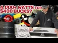 4 000 Watts for 400 bucks CT Sounds 3200 1D Monoblock Torture Tested on the Amp Dyno Results