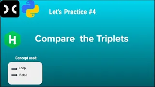 Compare the Triplets HackerRank Python Programming Coding