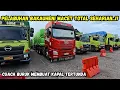 Lagu Macet total..!!! Pelabuhan penuh