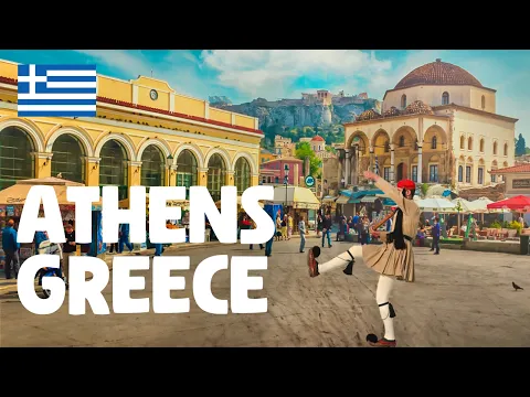 Download MP3 Athens, Greece — Walking Tour 4K 🇬🇷