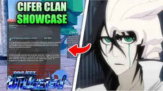 Project Mugetsu CIFER CLAN SHOWCASE ALL BUFFS AND CODES