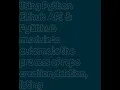 Using Python Github API PyGithub module to automate the process of repo creation deletion listing