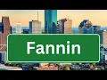 Fannin St Houston Texas Heart of the Medical Center Entire Length