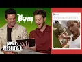 The Boys Cast React To Memes Of The Show Meme Myself I