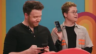 ally and brennan texting their partners