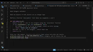 Validate Integer Input in Python - Add Check Numbers