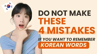 STOP memorizing Korean vocabulary this way ✋
