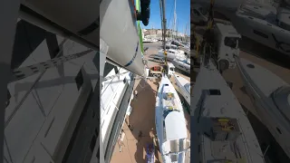 The day our powerboat became a Sailboat