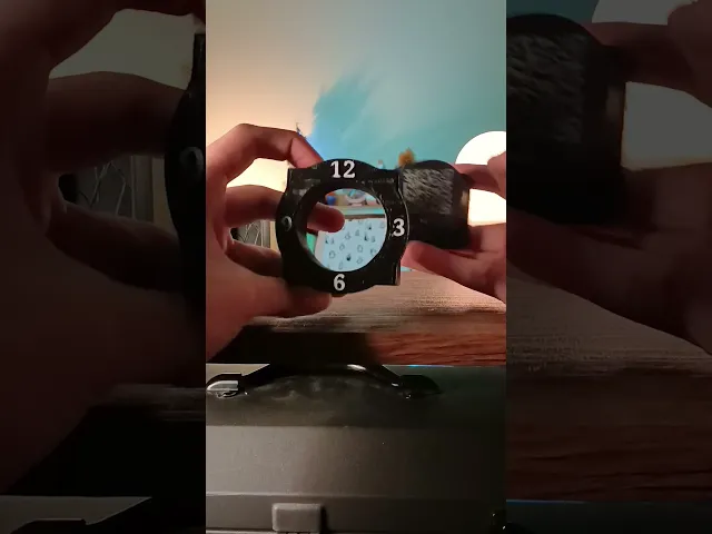 Qr code clock video thumbnail