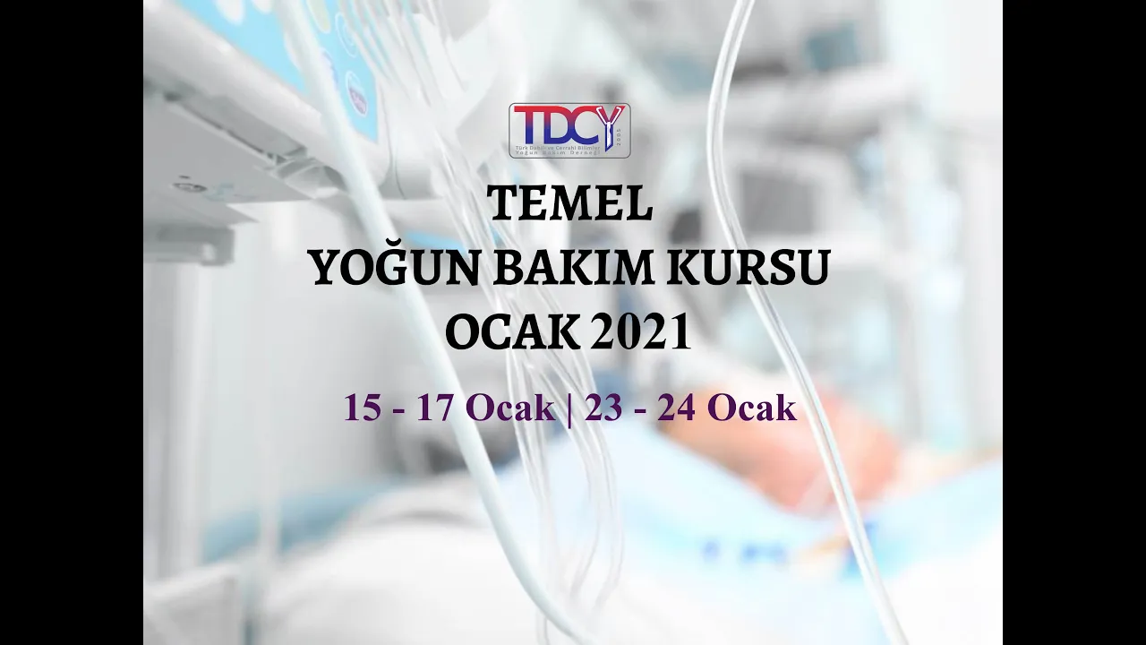 Temel Yoğun Bakım Eğitimi 15 Ocak 2021