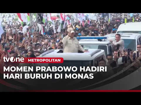 Presiden Prabowo Naik Maung Ke Monas