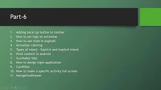 Android Bangla Tutorial 6 20 End of the part 6