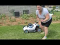Hart electric mower review