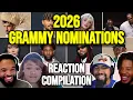 2026 GRAMMY NOMINATIONS | REACTION COMPILATION