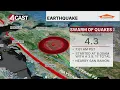 Lagu Swarm of earthquakes rock Bay Area Monday