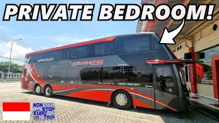 Download Travelling Across Indonesia on an ULTRA LUXURY BUS in a PRIVATE BEDROOM! MP3