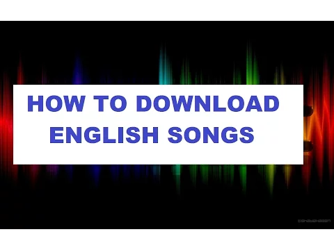 Download MP3 How to download English songs #english #songs #download #free