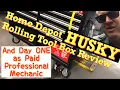 1st Day Husky 9 drawer rolling cart from Home Depot review