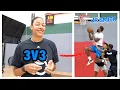 Liz Cambage Challenges Jr Smith and Troy Daniels in 3v3