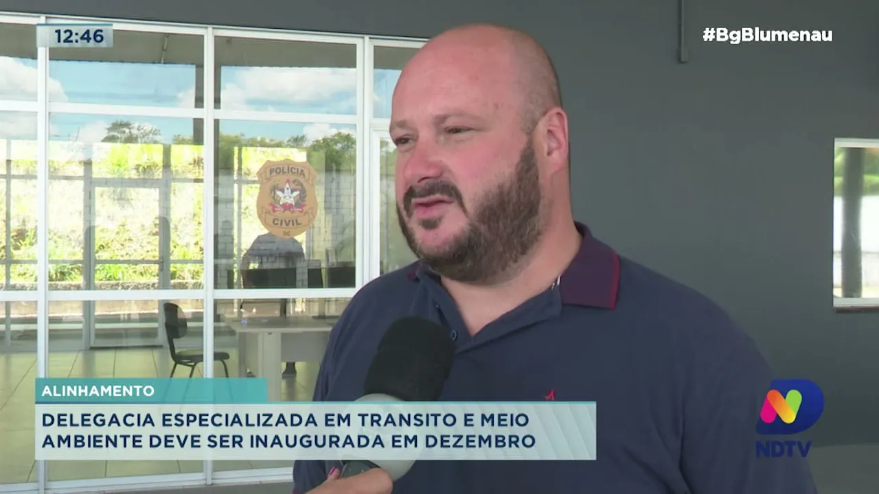 Alinhamento: delegacia especializada em trânsito e meio ambiente deve ser inaugurada em dezembro