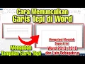 Lagu Cara Memunculkan Garis Tepi di Word 2013 dan Mengaturnya Sesuai Standar yang Rapi