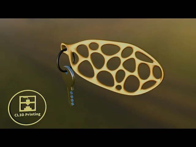 Voronoi Keychain video thumbnail